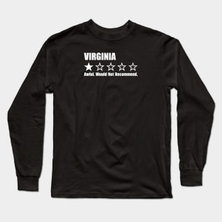 Virginia One Star Review Long Sleeve T-Shirt